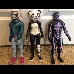 Lot of 3 Fortnite figures